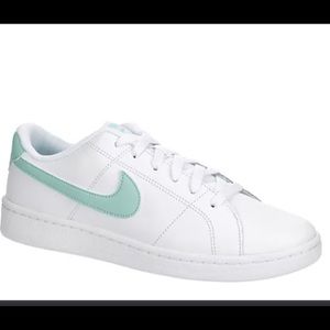NIKE AC COURT TEAL SWOOSH